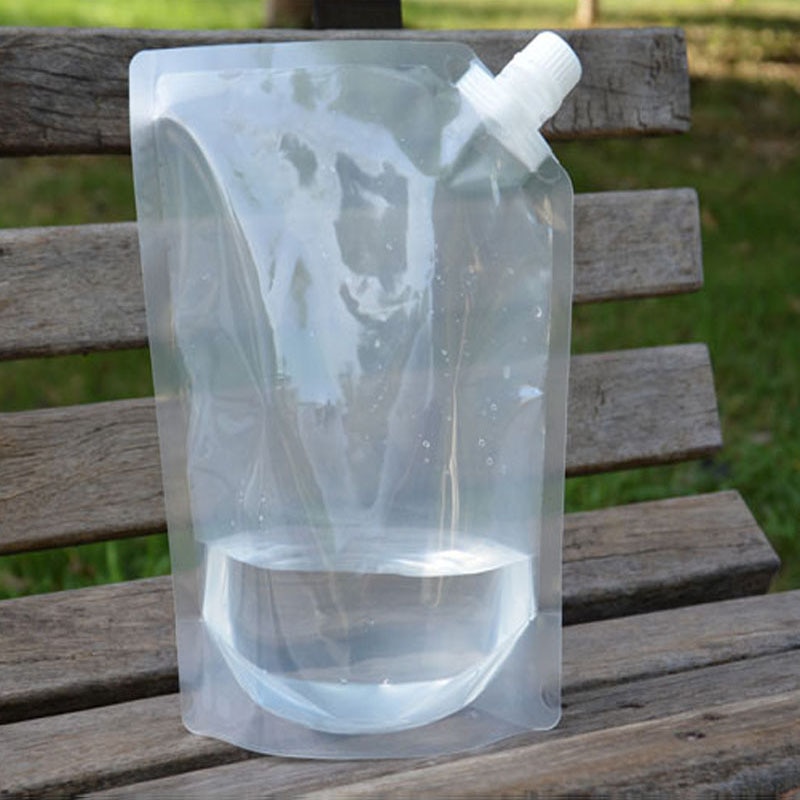 20pcs 1L   ߿  Spout 丮 Ŀġ ð/20pcs 1L Stand up Packaging Bags Drink Water Spout Storage Pouch for Outdoor Travel